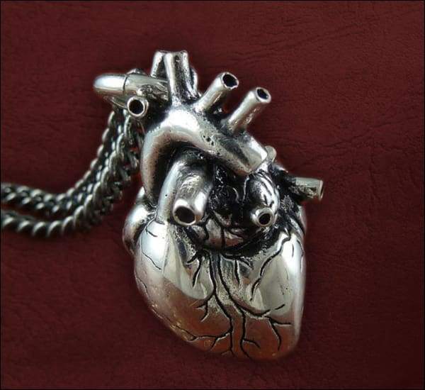 Collier Coeur Anatomie - Maison de la Science