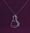 Collier Erlenmeyer Fiole Potion - Maison de la Science