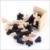 Puzzle 3D Montessori en bois - Maison de la Science