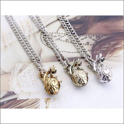 Collier Coeur Anatomie - Maison de la Science